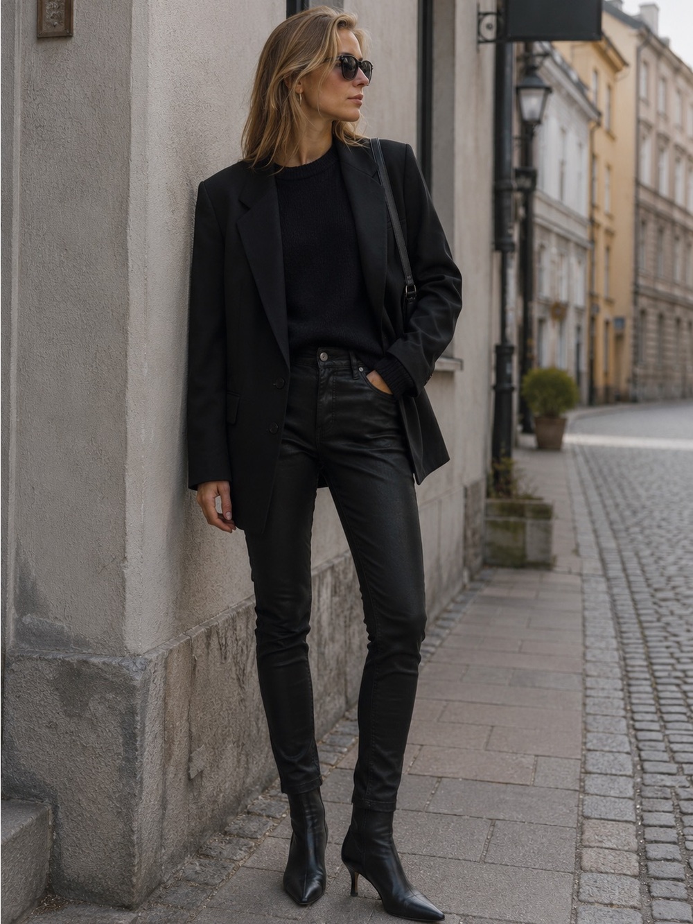 NEUW HEJA SVERIGE 949 Australia US 4-6 RAZOR SKINNY Jeans Pants Coated 9R 27x30‎